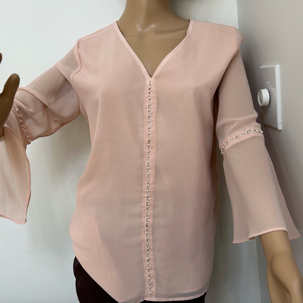 Elegant Pink Women's Top
